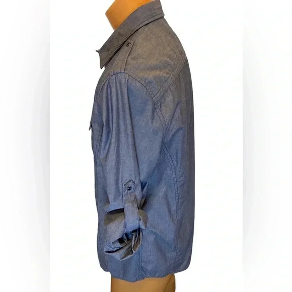 Twice Men’s Western Shirt Long Sleeve Pearl Snaps Roll Tab Sleeve - Picture 9 of 14